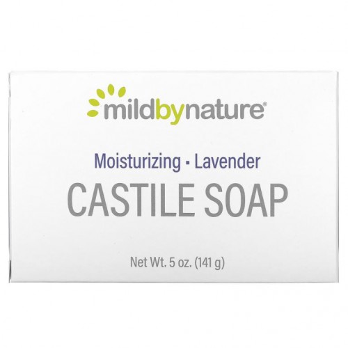 Mild By Nature, 카스티야 비누, 라벤더 향, 141g(5oz)