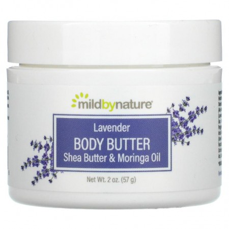 Mild By Nature, 라벤더 바디 버터, 57g(2oz)