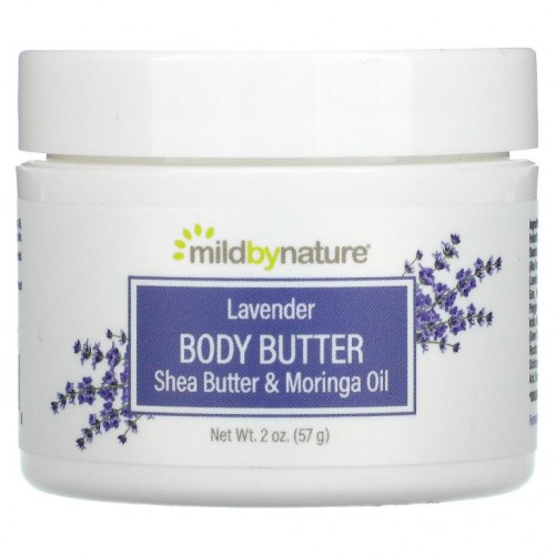 Mild By Nature, 라벤더 바디 버터, 57g(2oz)
