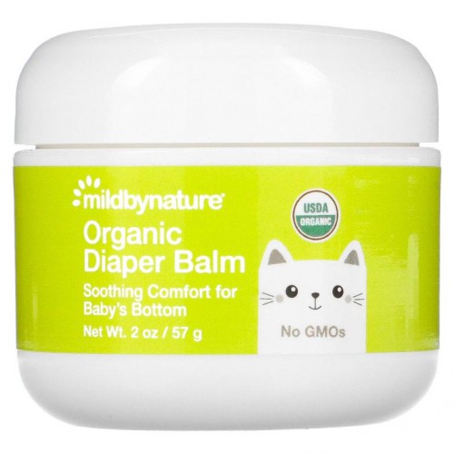Mild By Nature, 유기농 기저귀 밤, 57g(2oz)