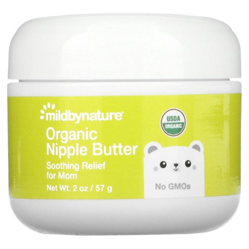 Mild By Nature, 유기농 니플 버터, 57g(2oz)