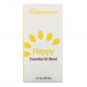 Mild By Nature, Happy, 에센셜 오일 블렌드, 1oz