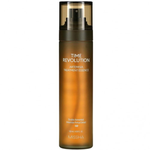 Missha, Time Revolution, Artemisia Treatment Essence Mist, 4.05 fl oz (120 ml)