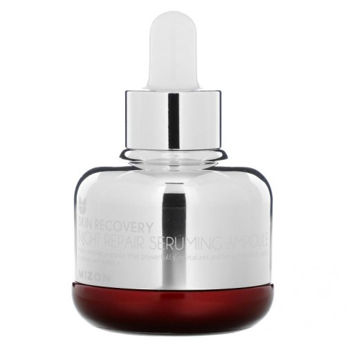 Mizon, Skin Recovery, Night Repair Seruming Ampoule, 1.01 fl oz (30 ml)