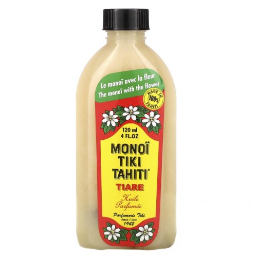 Monoi Tiare Tahiti, 코코넛오일, 치자(Gardenia), 120ml(4fl oz)