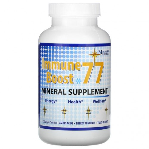 Morningstar Minerals, Immune Boost 77, 미네랄 보충제, 베지 캡슐 120정