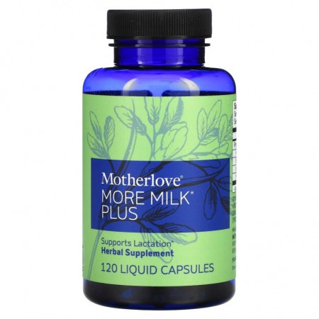 Motherlove, More Milk Plus, 액상 캡슐 120정