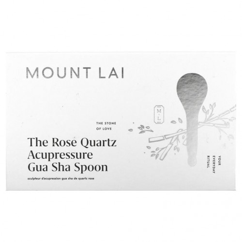 Mount Lai, 지압용 로즈쿼츠 괄사 도구, 1개