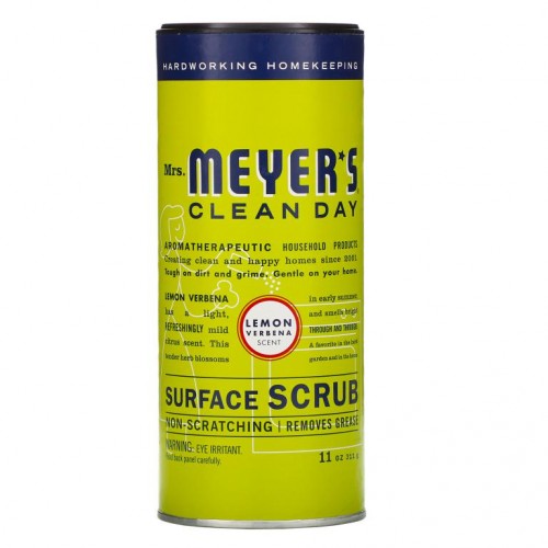Mrs. Meyers Clean Day, 서피스 스크럽, 레몬 버베나 향, 311g(11oz)