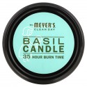 Mrs. Meyers Clean Day, 소이 향초, 바질 향, 7.2oz