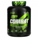 MusclePharm, Combat 100% 유청 단백질, 초콜릿 우유, 2,278g(5lbs)