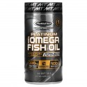 MuscleTech, 에센셜 시리즈, 플래티넘 100% 오메가 피쉬 오일, 소프트젤 100 정