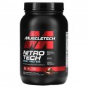 MuscleTech, 퍼포먼스 시리즈, Nitro Tech, 분리 유청 펩타이드 주요 공급원, 밀크 초콜릿, 998g(2.20lbs)