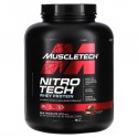 MuscleTech, NitroTech, 유청 펩타이드, 밀크 초콜릿, 1.81kg(4lb)