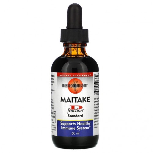 Mushroom Wisdom, Maitake D Fraction, 스탠다드, 60ml