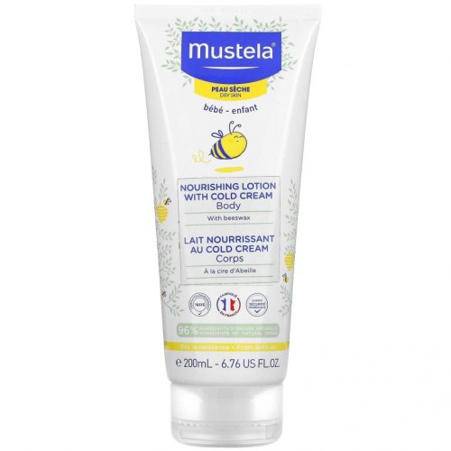 Mustela, 유아용, 너리싱 바디 로션, 콜드크림 함유, 건성용, 200ml(6.76fl oz)