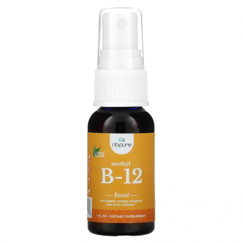 NB Pure, 메틸 B-12 스프레이, 부스트, 1fl oz