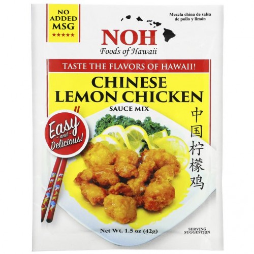 NOH Foods of Hawaii, Chinese Lemon Chicken Sauce Mix, 1.5 oz (42 g)