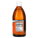 NOW Foods, 오메가-3 피쉬 오일, 레몬 맛, 16.9 액량 온스 (500 ml)