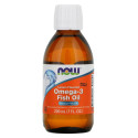 NOW Foods, 오메가-3 피쉬오일, 레몬맛, 7 fl oz (200 ml)