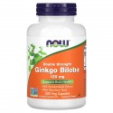 NOW Foods, 은행나무, 더블 스트렝스, 120mg, 베지 캡슐 200정