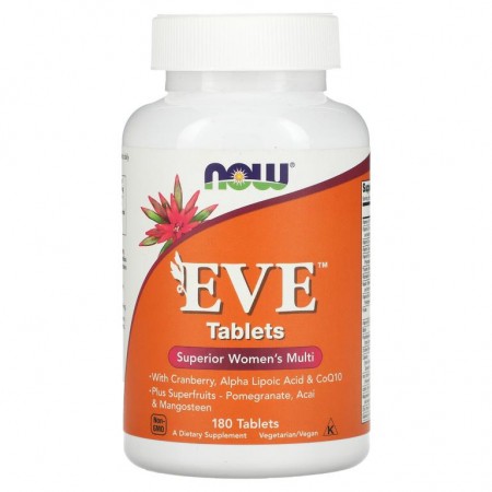 NOW Foods, 이브 태블릿, 수페리어 우먼스 멀티, 180정