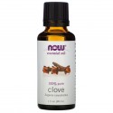 NOW Foods, 에센셜 오일, 정향, 30ml(1fl oz)