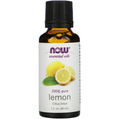 NOW Foods, 에센셜 오일, 레몬, 30ml(1fl oz)