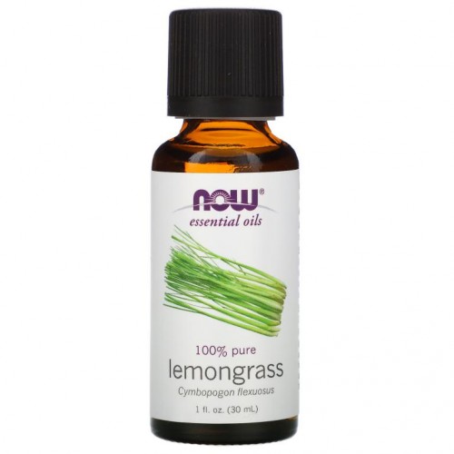 NOW Foods, 에센셜 오일, 레몬그라스, 30ml(1fl oz)