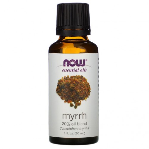 NOW Foods, 에센셜 오일, 몰약, 30ml(1fl oz)