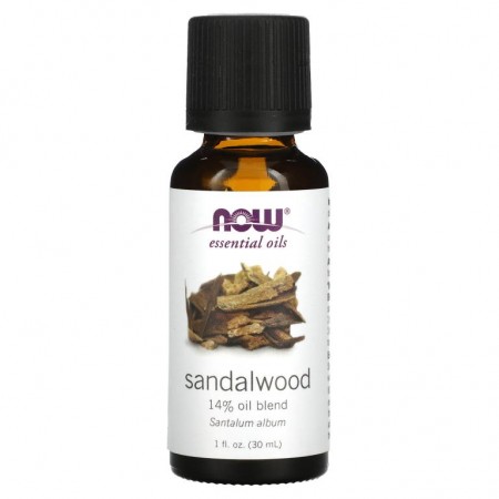 NOW Foods, 에센셜 오일, 샌들우드, 30ml(1fl oz)