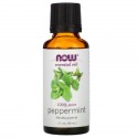 NOW Foods, 에센셜 오일, 페퍼민트, 30ml(1fl oz)