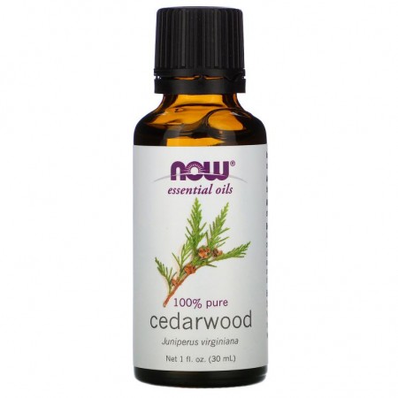 NOW Foods, 에센셜 오일, 체다우드, 30ml(1fl oz)