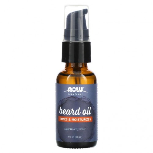 NOW Foods, 솔루션즈, 턱수염 오일, 30ml(1fl oz)