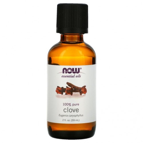 NOW Foods, 에센셜 오일, 정향, 59ml(2fl oz)