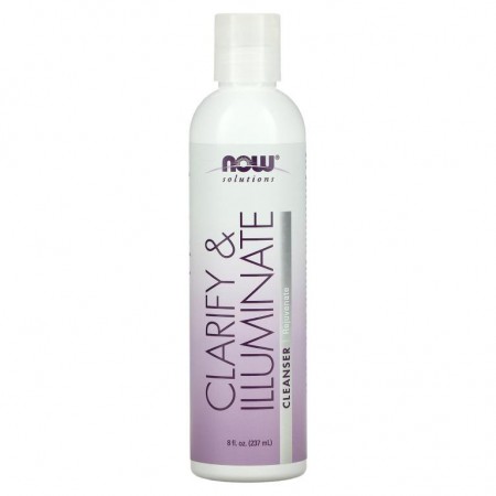 NOW Foods, 솔루션, 클래리파잉 & 일루미네이팅 클렌저, 8 fl oz (237 ml)