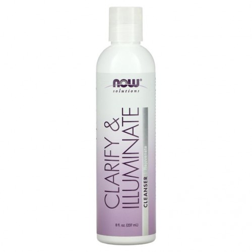 NOW Foods, 솔루션, 클래리파잉 & 일루미네이팅 클렌저, 8 fl oz (237 ml)