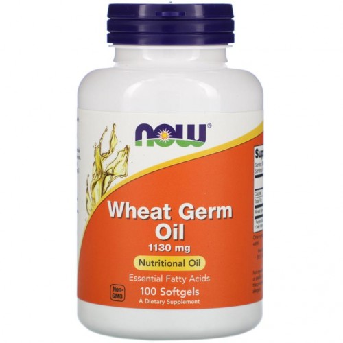 NOW Foods, 맥아 오일, 1,130mg, 소프트젤 100정