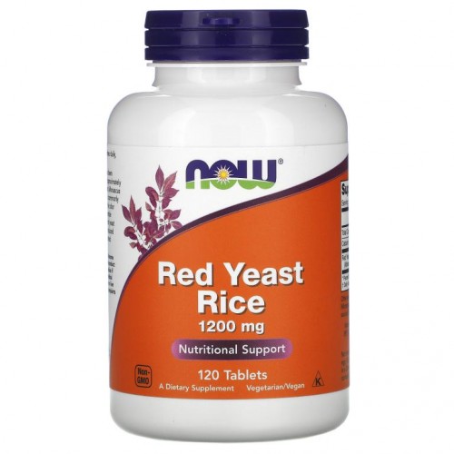 NOW Foods, 홍국, 1,200mg, 120정