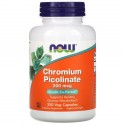 NOW Foods, 피콜린산크로뮴, 200mcg, 베지 캡슐 250정