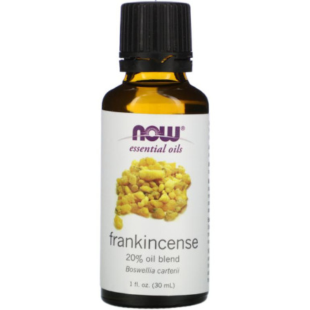 NOW Foods, 에센셜 오일, 유향 20% 오일 블렌드, 1 fl oz (30 ml)