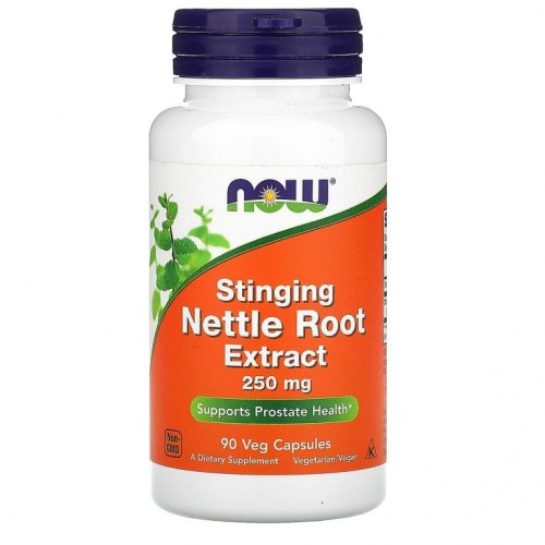 NOW Foods, 쐐기풀 뿌리추출물, 250mg, 베지 캡슐 90정