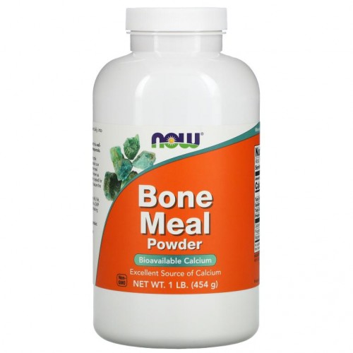 NOW Foods, 골분, 454g(1lb)