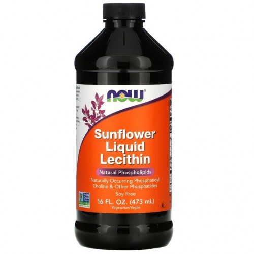 NOW Foods, 해바라기 액상 레시틴, 473ml(16fl oz)