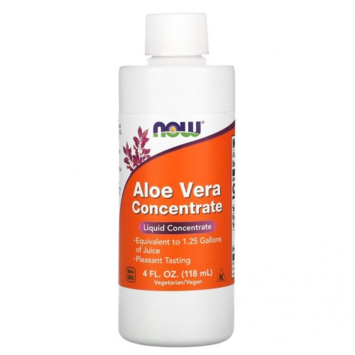 NOW Foods, 알로에 베라 농축물, 4 fl oz (118 ml)