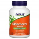 NOW Foods, 엘더베리, 500mg, 베지 캡슐 120정