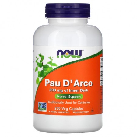 NOW Foods, 포다르코, 500mg, 베지 캡슐 250정