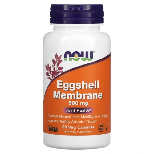 NOW Foods, 난간막, 500mg, 식물성 캡슐 60정