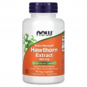 NOW Foods, 엑스트라 스트렝스 산사나무 추출, 600 mg, 90 식물성 캡슐