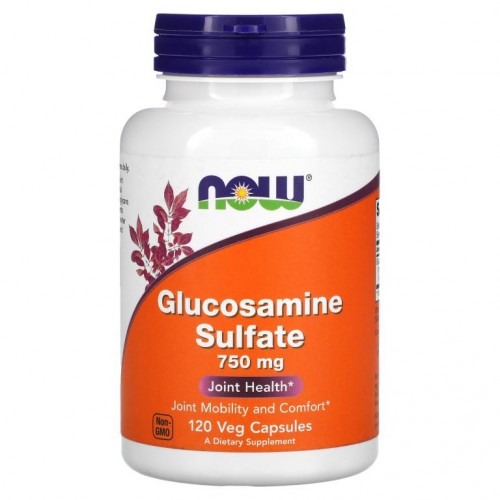 NOW Foods, 글루코사민 황산염, 750 mg, 120 캡슐